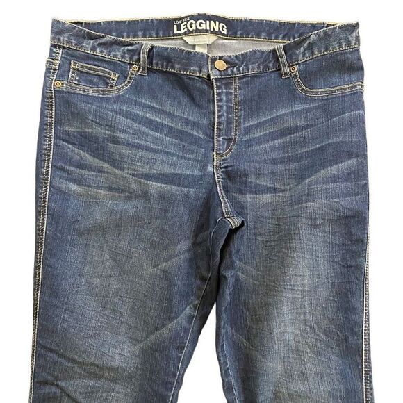 New York and Company low rise legging size 14 jeans - Picture 6 of 9